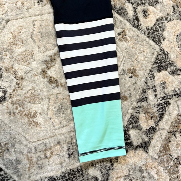 EUC Zyia turquoise bumblebee LNT Leggings - Picture 3 of 6